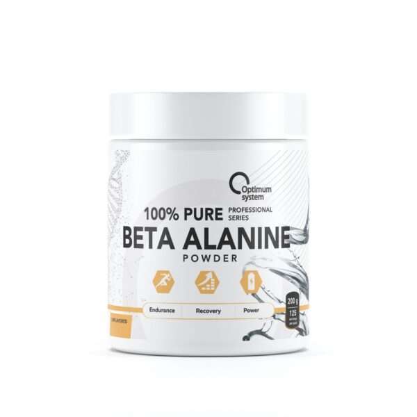 Optimum System Pure Beta-Alanine Powder 200 гр. 125 порций