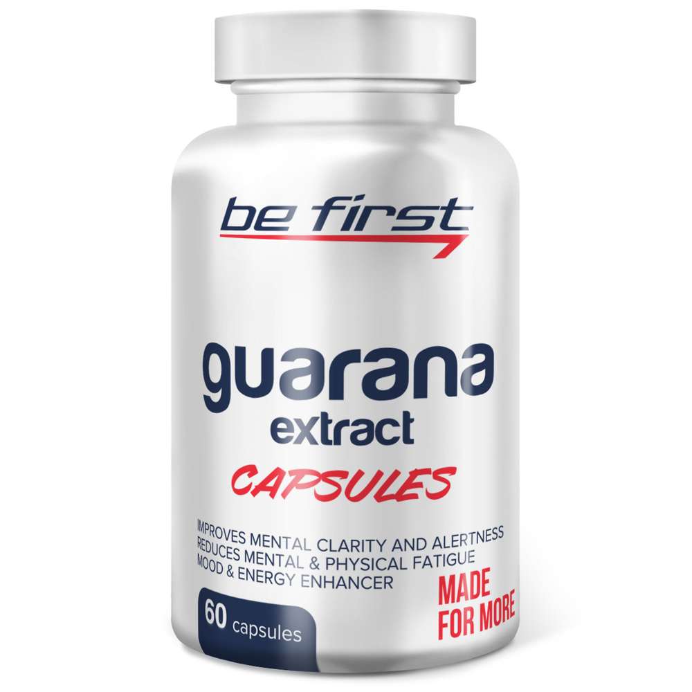 Guarana Extract BeFirst (экстракт гуараны) 60 капсул