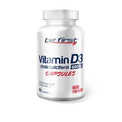 Be first Vitamin D3 60 гелевых капсул
