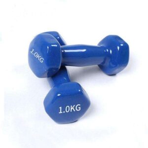 Гантели резиновые 1 кг