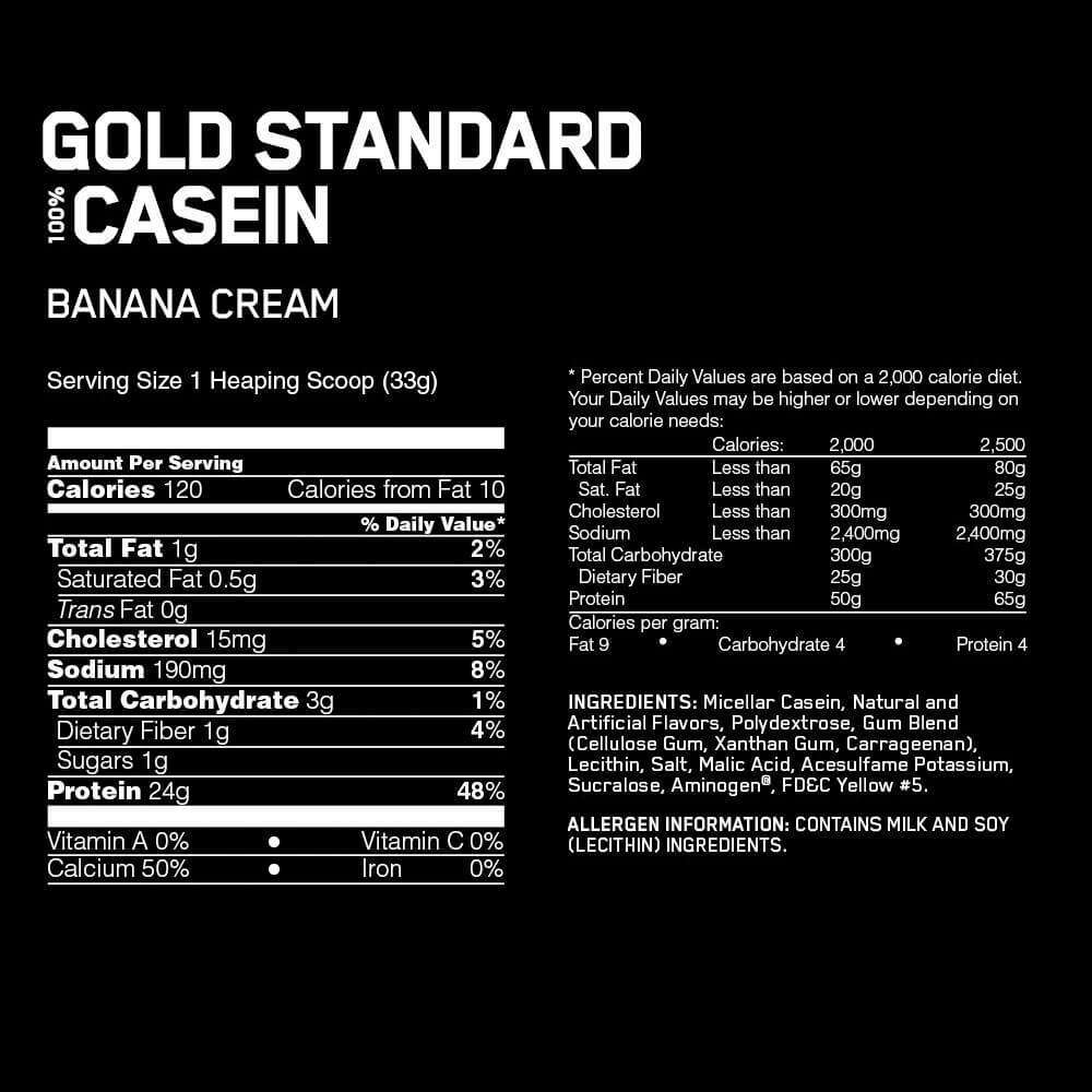 Optimum Nutrition 100% Казеин Gold Standard 1.81 кг