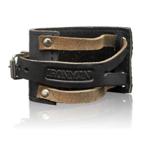 IRONMAN Напульсник кожаный экстрим