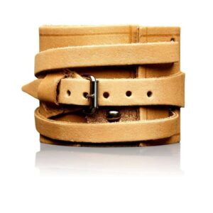 IRONMAN Напульсник кожаный №1