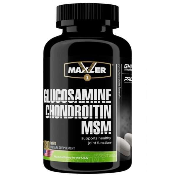 Maxler Glucosamine-Chondroitin-MSM 180 tabs