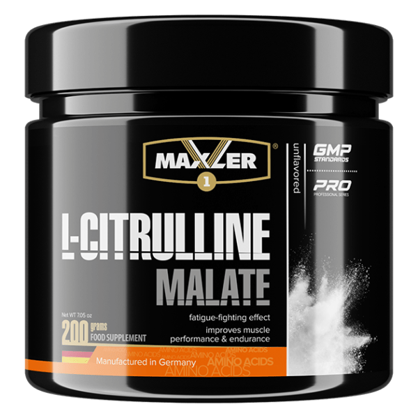 Maxler L-Citrulline Malate 200 гр  (40 порций)