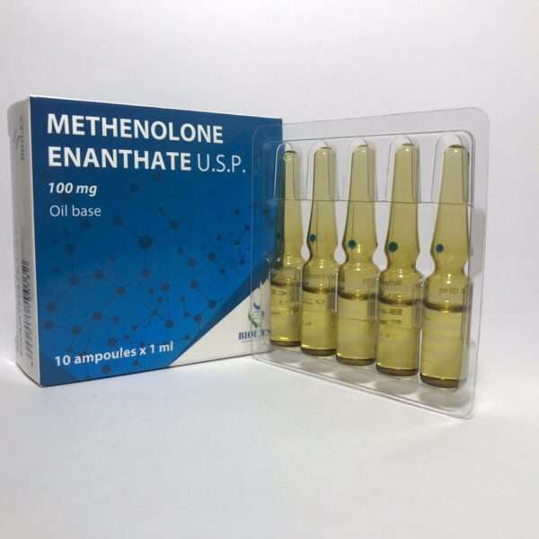 METHENOLONE ENANTATE 10 amp/100 mg (BIOLEX)