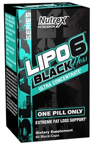 Nutrex Lipo-6 Black HERS Ultra Concentrate 60 капс