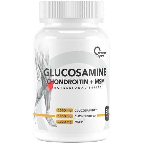 Optimum System Glucosamine Chondroitin MSM 90 tabs