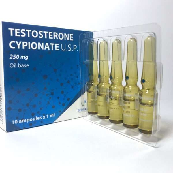 TESTOSTERON CYPIONATE 10amp. 250mg (BIOLEX)