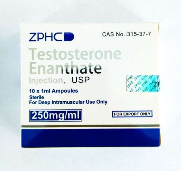 Testosteron Enanthate ZPHC 10 ампул x 250mg/ml