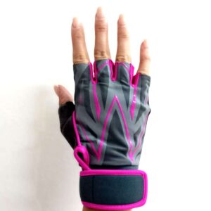 Перчатки для фитнеса с фиксатором кисти