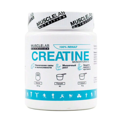 MuscleLab Креатин 300 гр CREATINE 100% RESULT