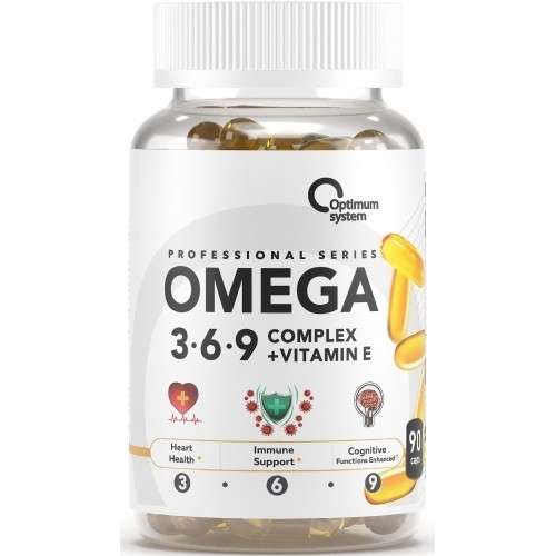Optimum System Omega 3-6-9 Complex 90 softgels