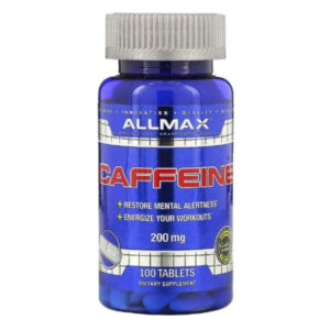 ALLMAX, Кофеин, 200 мг, 100 таблеток