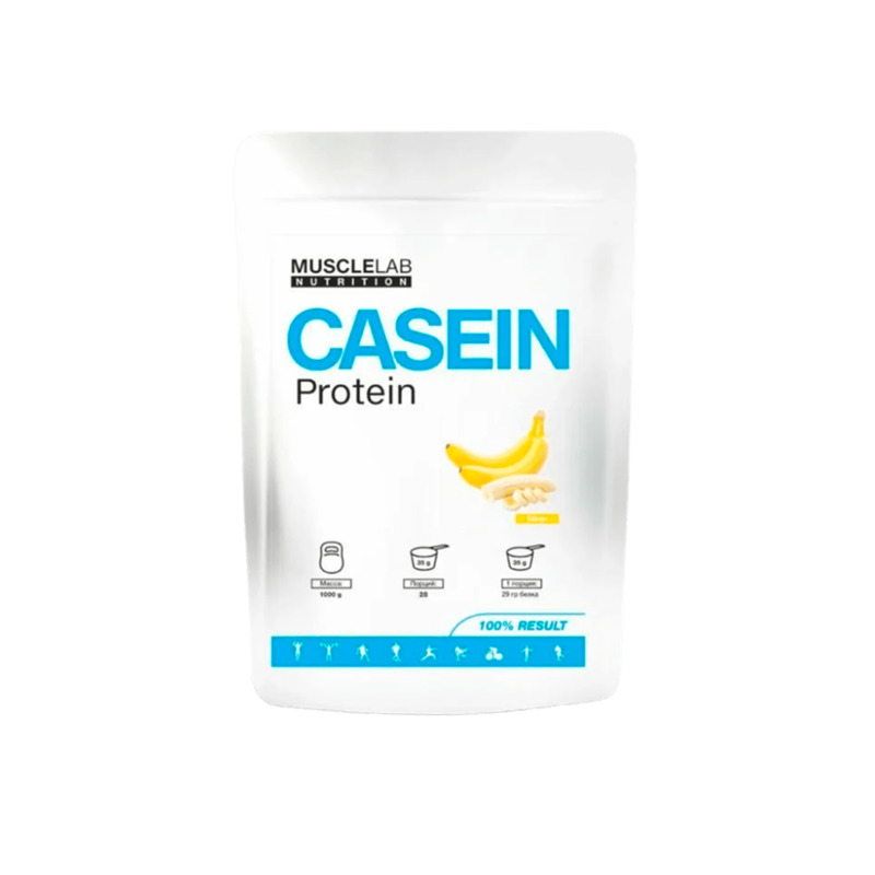 MUSCLELAB Casein Protein 1000 гр